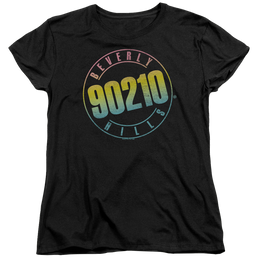 Beverly Hills 90210 Color Blend Logo - Women's T-Shirt Women's T-Shirt Beverly Hills 90210   