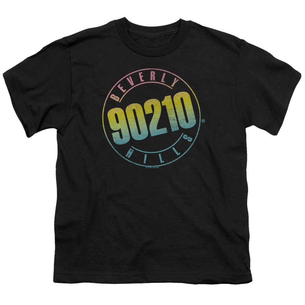 Beverly Hills 90210 Color Blend Logo - Youth T-Shirt (Ages 8-12) Youth T-Shirt (Ages 8-12) Beverly Hills 90210   