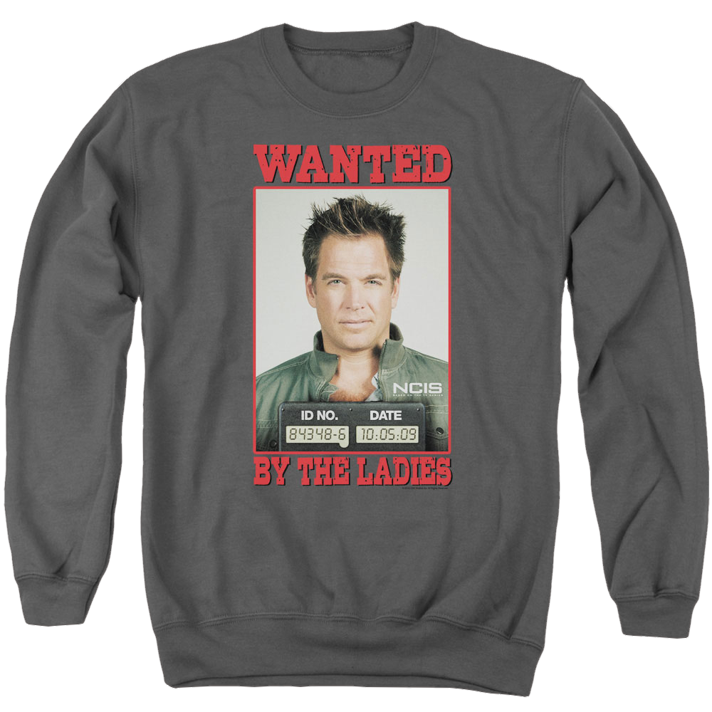 NCIS Wanted - Men's Crewneck Sweatshirt Men's Crewneck Sweatshirt NCIS   