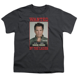 NCIS Wanted - Youth T-Shirt Youth T-Shirt (Ages 8-12) NCIS   