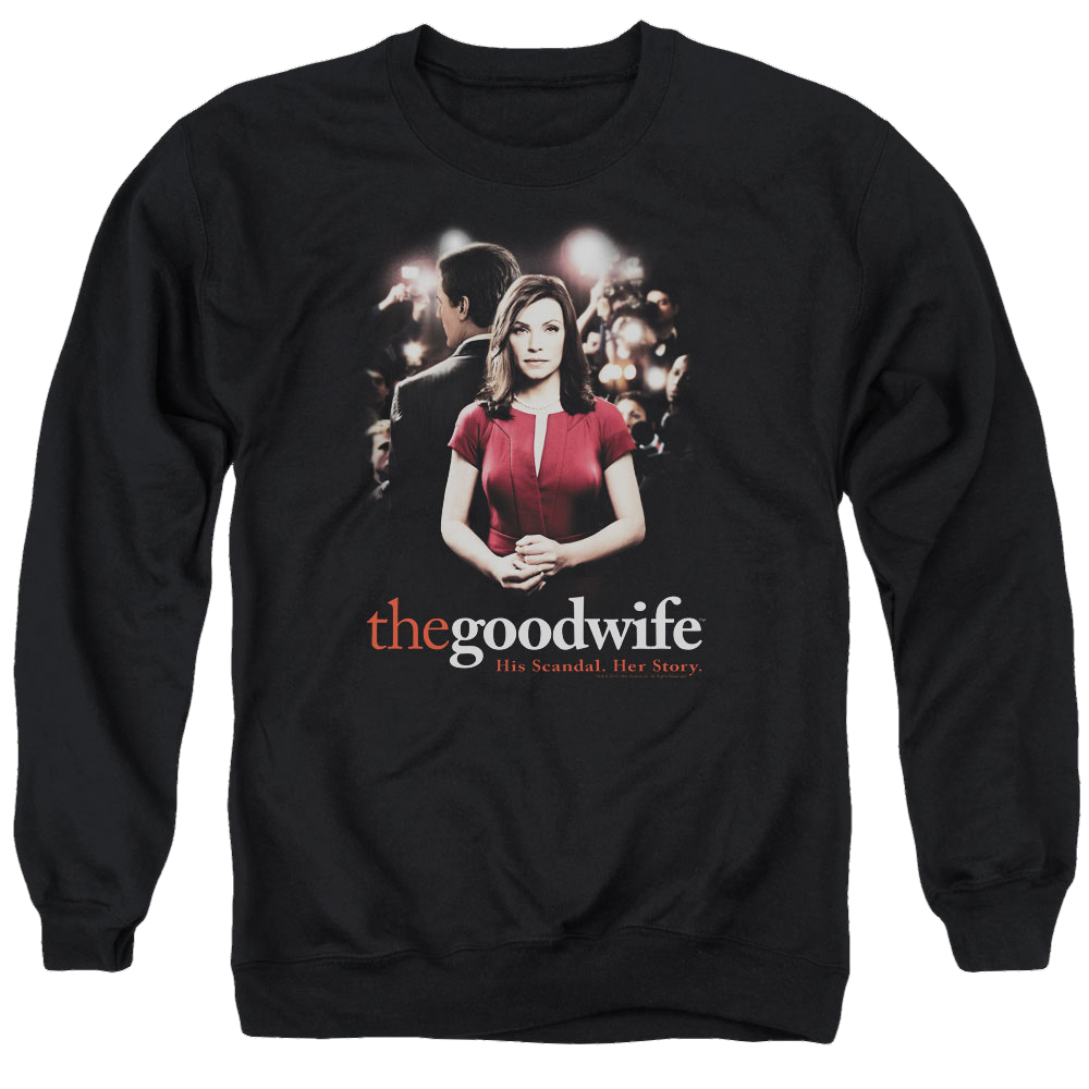 Good Wife, The Bad Press - Men's Crewneck Sweatshirt Men's Crewneck Sweatshirt The Good Wife   