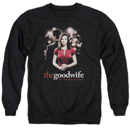 Good Wife, The Bad Press - Men's Crewneck Sweatshirt Men's Crewneck Sweatshirt The Good Wife   