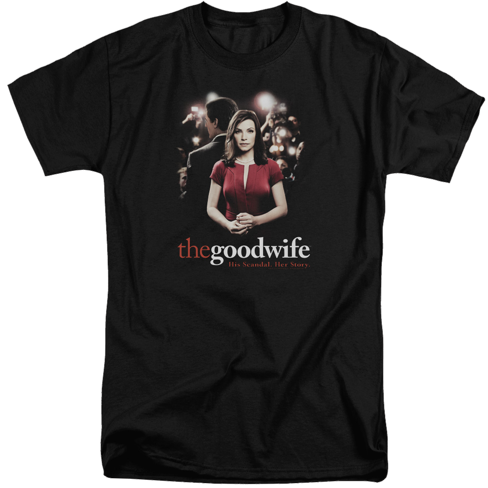 Good Wife, The Bad Press - Men's Tall Fit T-Shirt Men's Tall Fit T-Shirt The Good Wife   