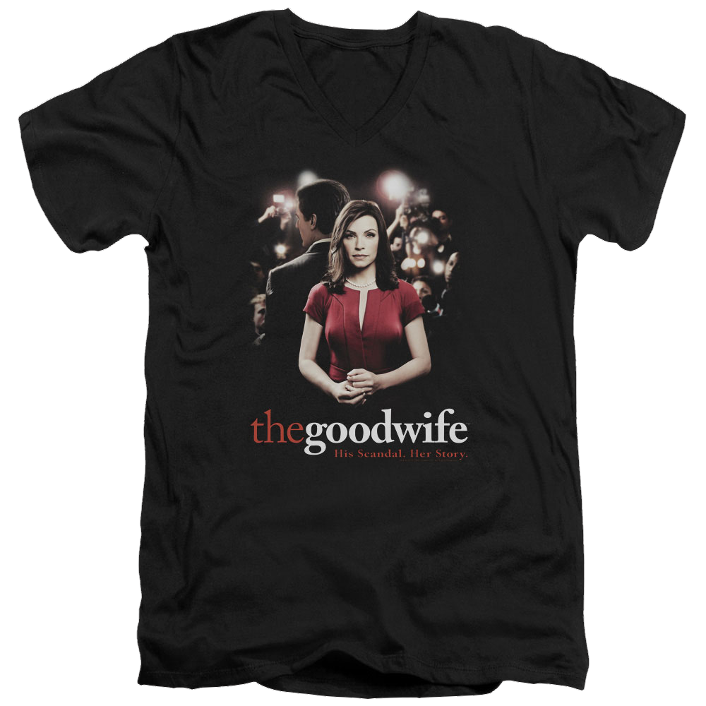 Good Wife, The Bad Press - Men's V-Neck T-Shirt Men's V-Neck T-Shirt The Good Wife   