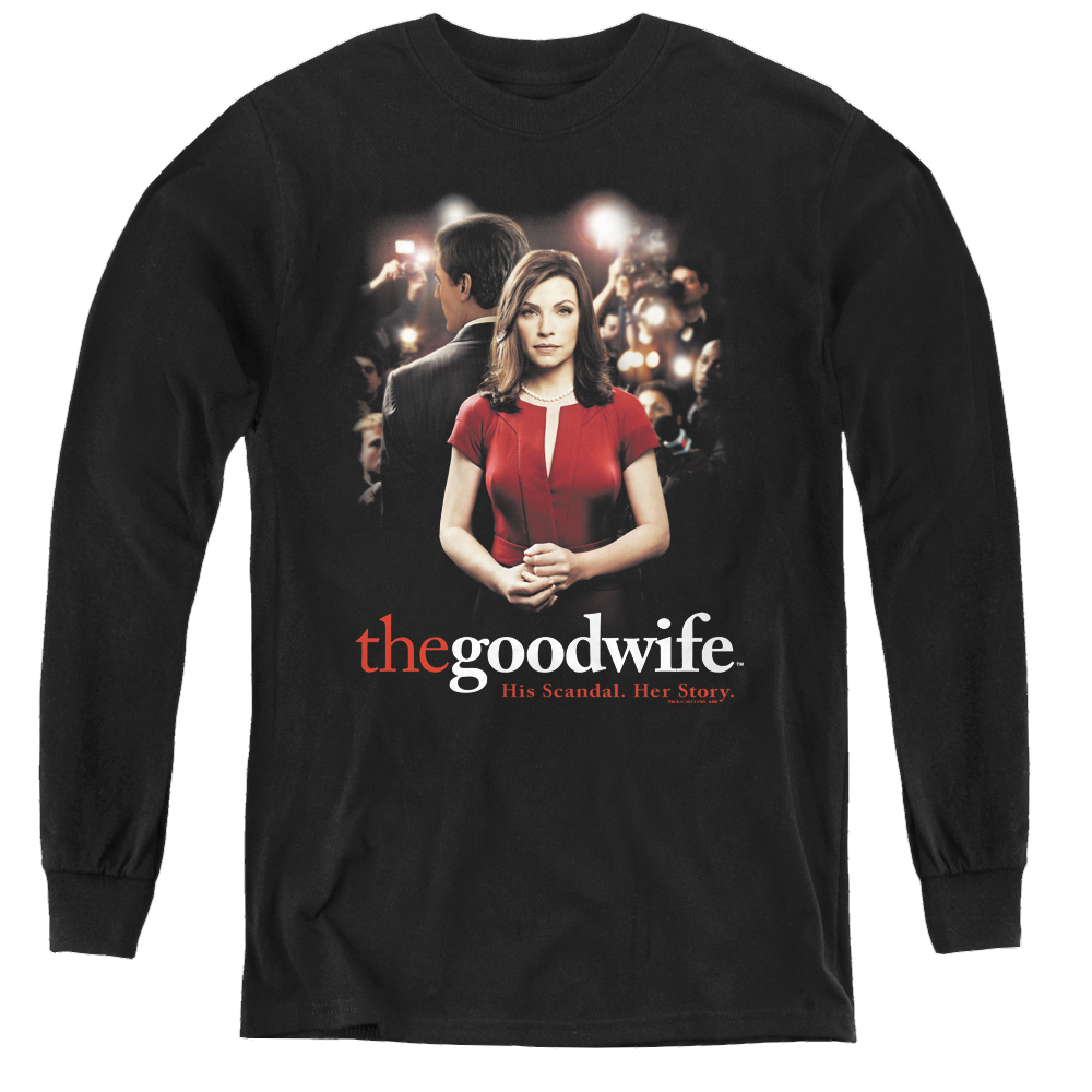 Good Wife, The Bad Press - Youth Long Sleeve T-Shirt Youth Long Sleeve T-Shirt The Good Wife   