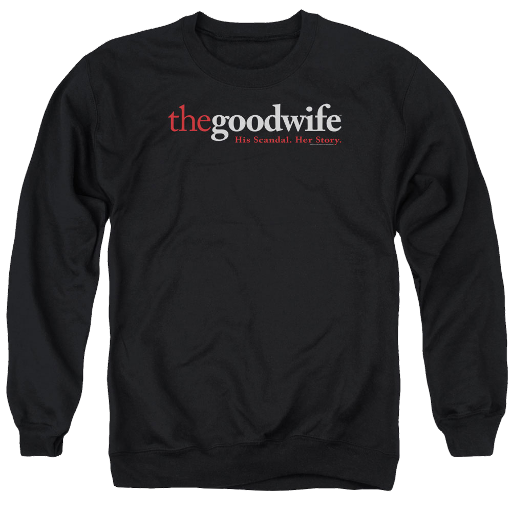 Good Wife, The Logo - Men's Crewneck Sweatshirt Men's Crewneck Sweatshirt The Good Wife   