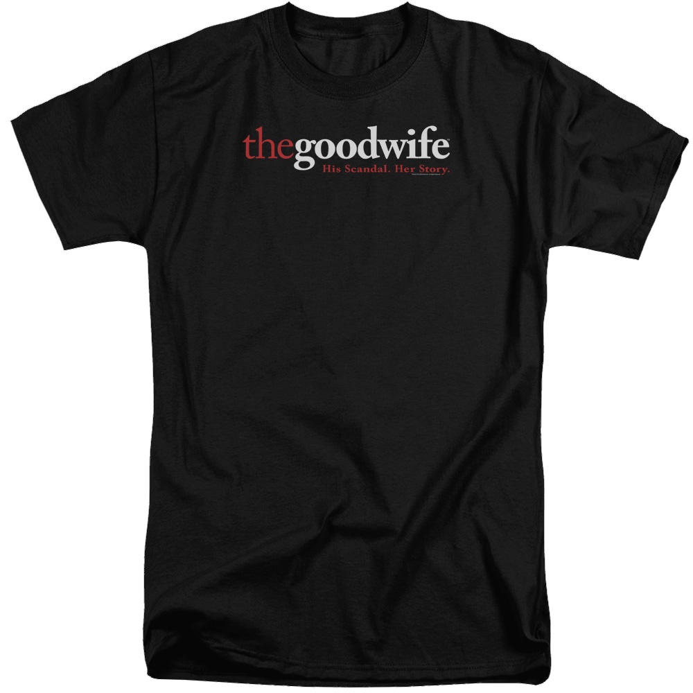 Good Wife, The Logo - Men's Tall Fit T-Shirt Men's Tall Fit T-Shirt The Good Wife   