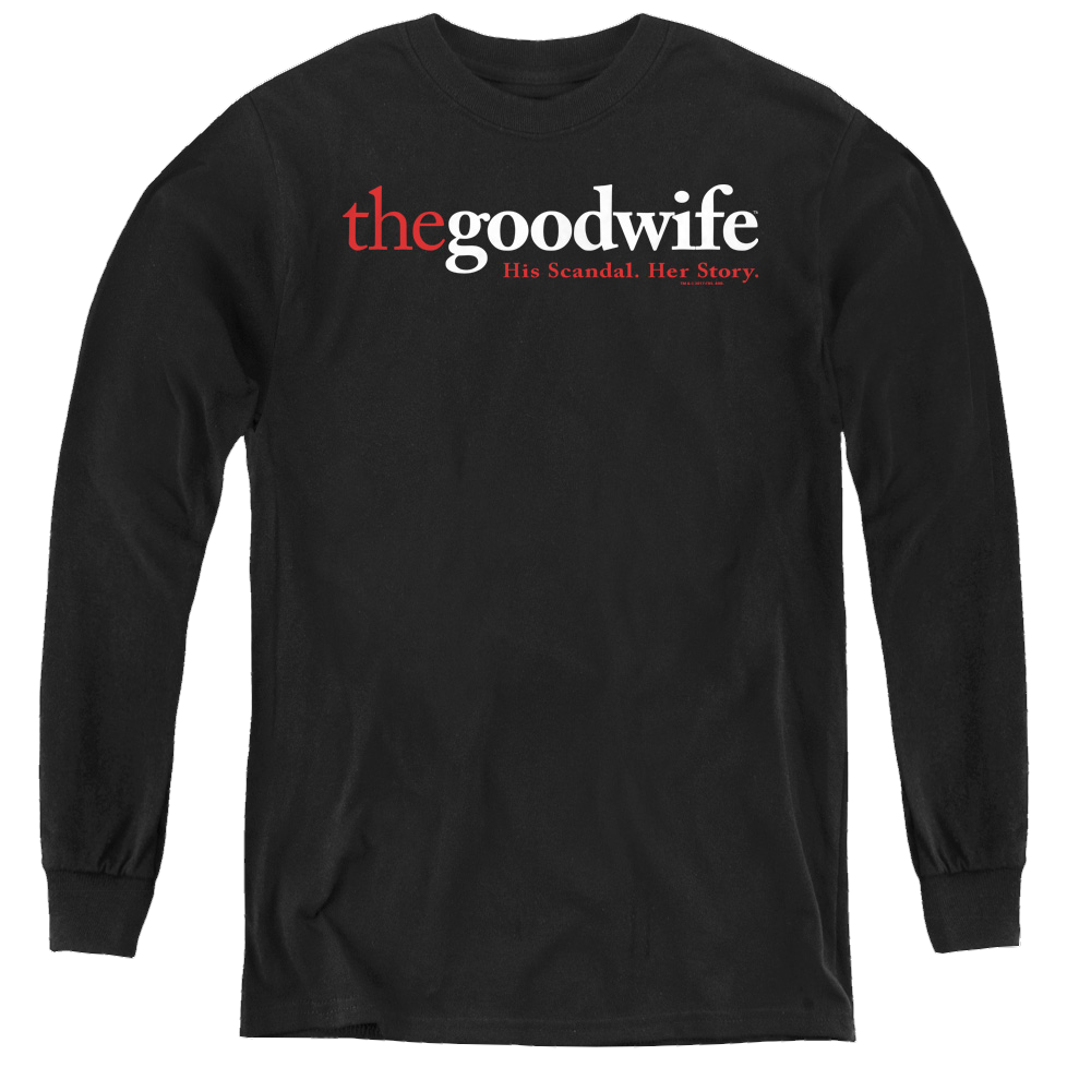 Good Wife, The Logo - Youth Long Sleeve T-Shirt Youth Long Sleeve T-Shirt The Good Wife   