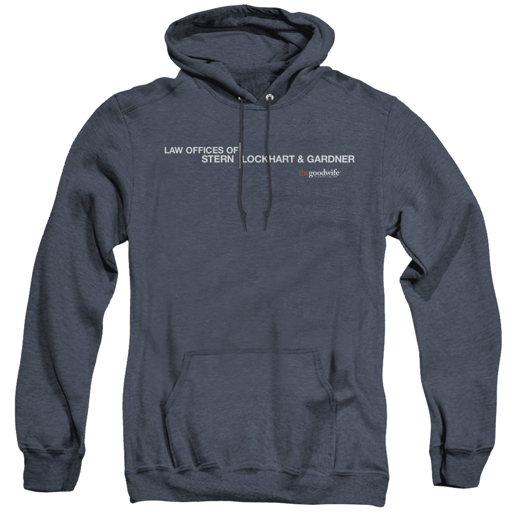 Good Wife, The Law Offices - Heather Pullover Hoodie Heather Pullover Hoodie The Good Wife   