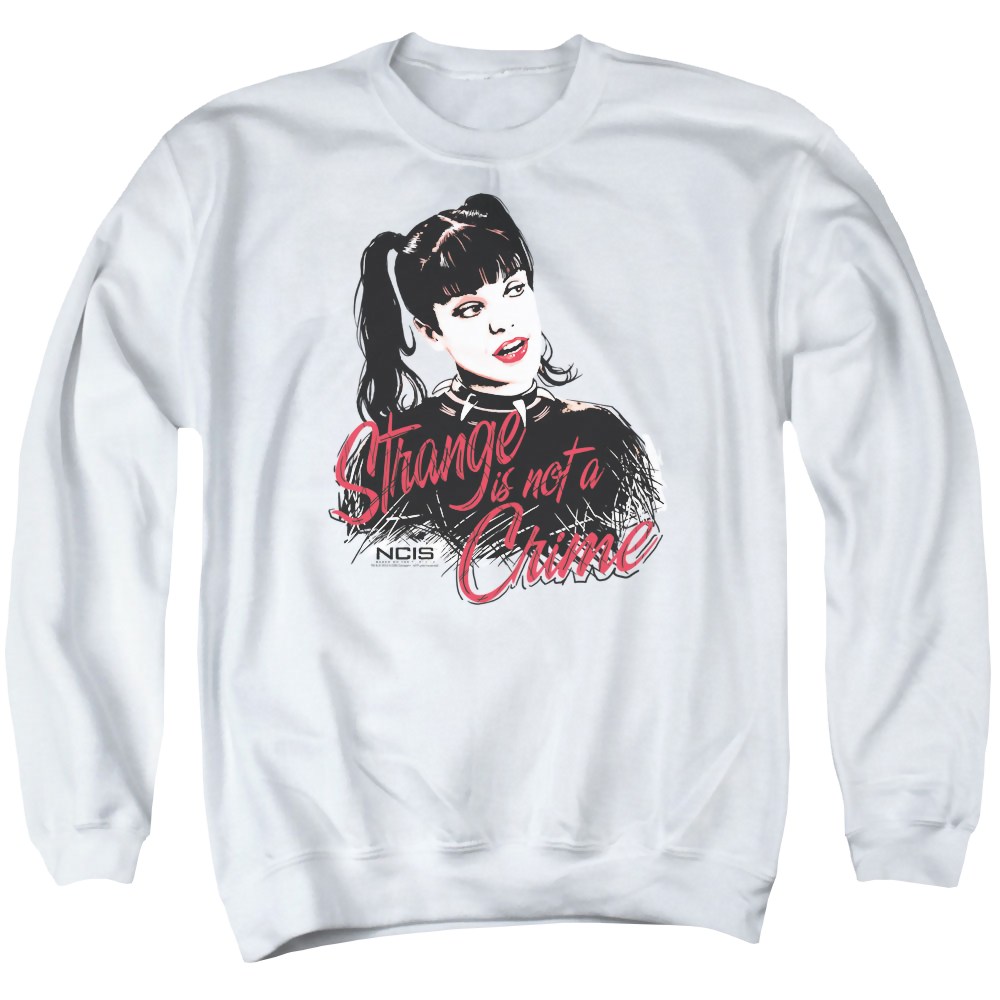 NCIS Strange Is Not A Crime - Men's Crewneck Sweatshirt Men's Crewneck Sweatshirt NCIS   