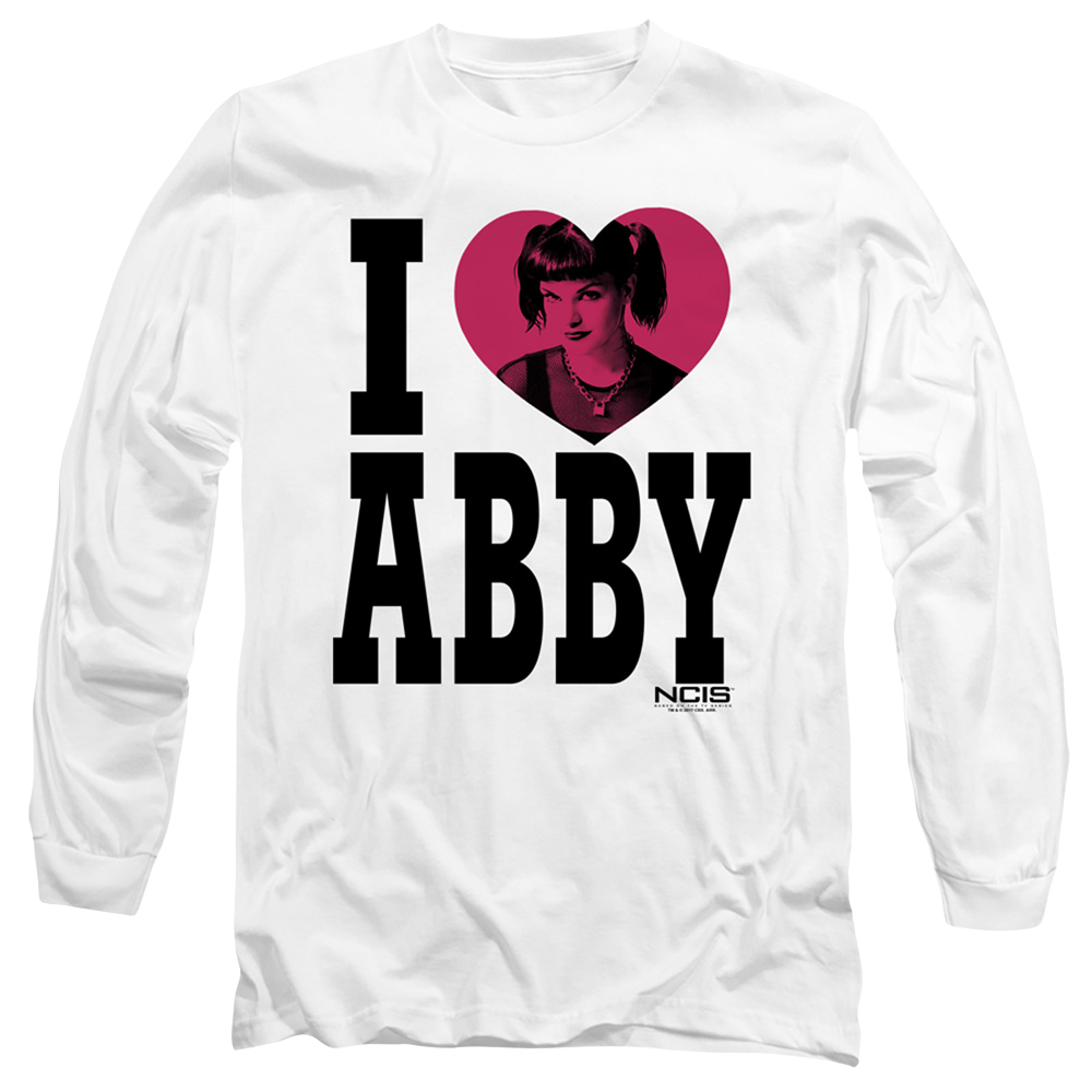 NCIS I Heart Abby - Men's Long Sleeve T-Shirt Men's Long Sleeve T-Shirt NCIS   