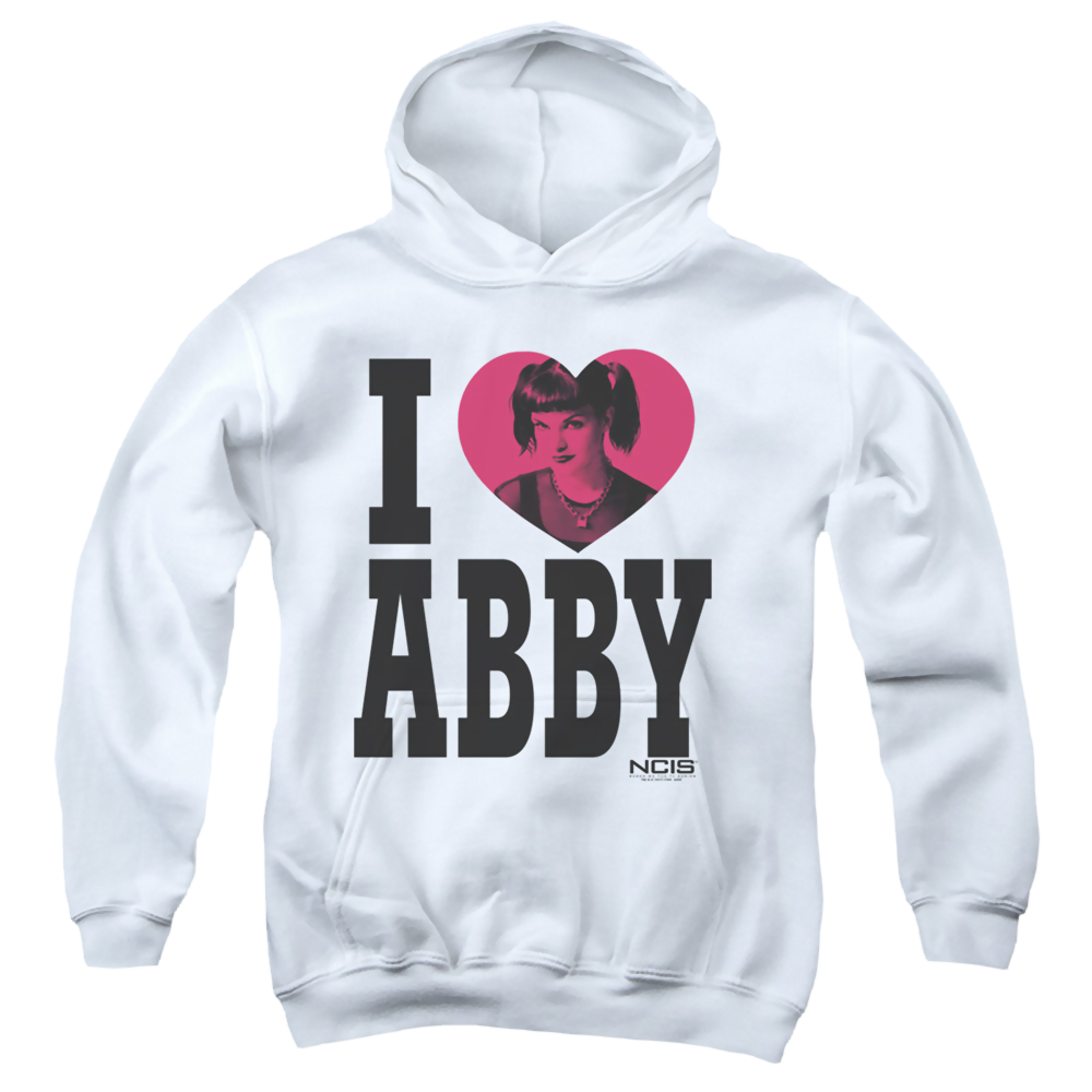 NCIS I Heart Abby - Youth Hoodie Youth Hoodie (Ages 8-12) NCIS   