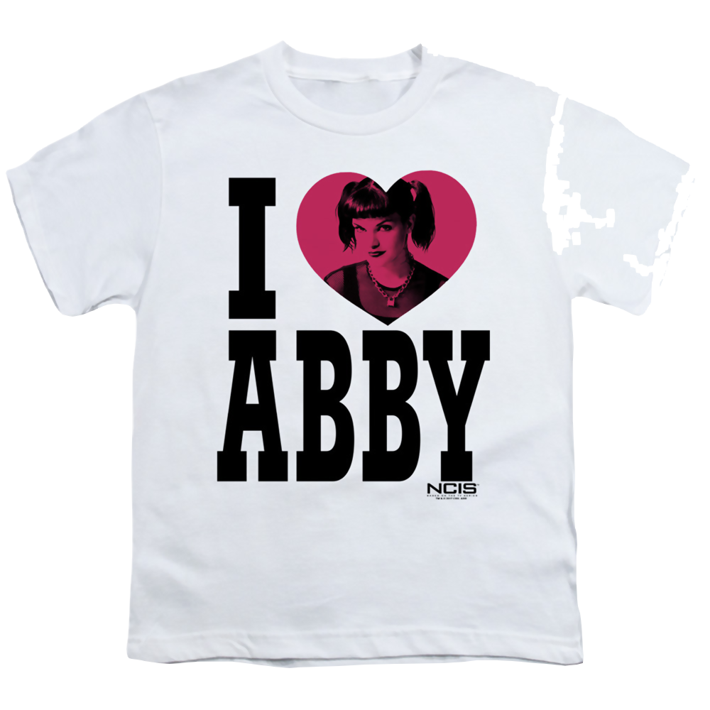 NCIS I Heart Abby - Youth T-Shirt Youth T-Shirt (Ages 8-12) NCIS   