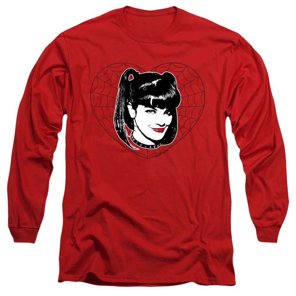 NCIS Abby Heart - Men's Long Sleeve T-Shirt Men's Long Sleeve T-Shirt NCIS   