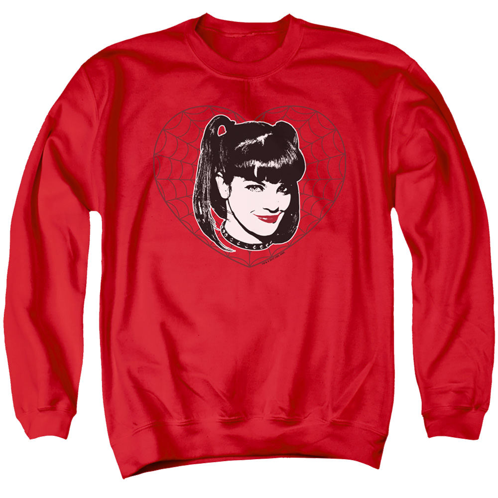 NCIS Abby Heart - Men's Crewneck Sweatshirt Men's Crewneck Sweatshirt NCIS   