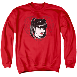 NCIS Abby Heart - Men's Crewneck Sweatshirt Men's Crewneck Sweatshirt NCIS   