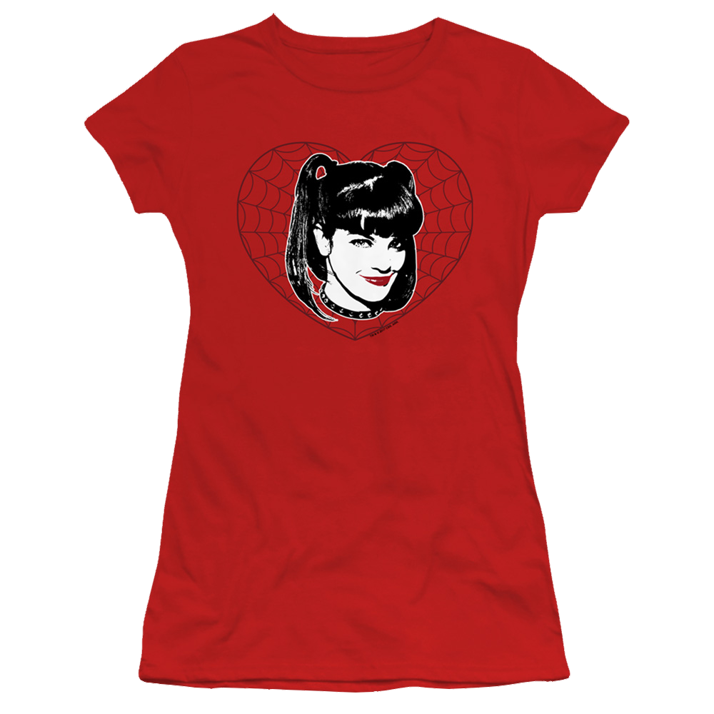 NCIS Abby Heart - Juniors T-Shirt Juniors T-Shirt NCIS   