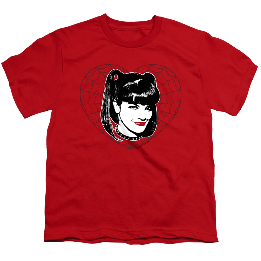 NCIS Abby Heart - Youth T-Shirt Youth T-Shirt (Ages 8-12) NCIS   