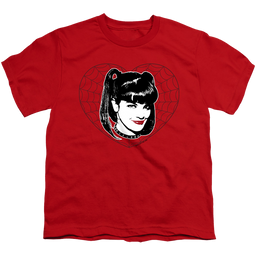 NCIS Abby Heart - Youth T-Shirt Youth T-Shirt (Ages 8-12) NCIS   