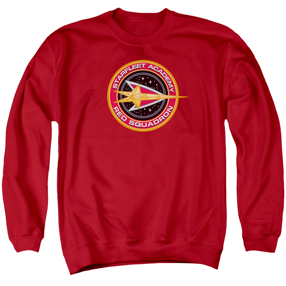 Star Trek Red Squadron Men's Crewneck Sweatshirt Men's Crewneck Sweatshirt Star Trek   