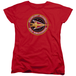 Star Trek Red Squadron Women's T-Shirt Women's T-Shirt Star Trek   