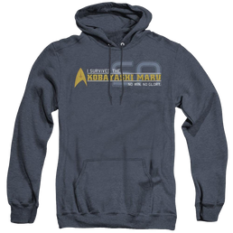 Star Trek The Original Series I Survived - Heather Pullover Hoodie Heather Pullover Hoodie Star Trek   