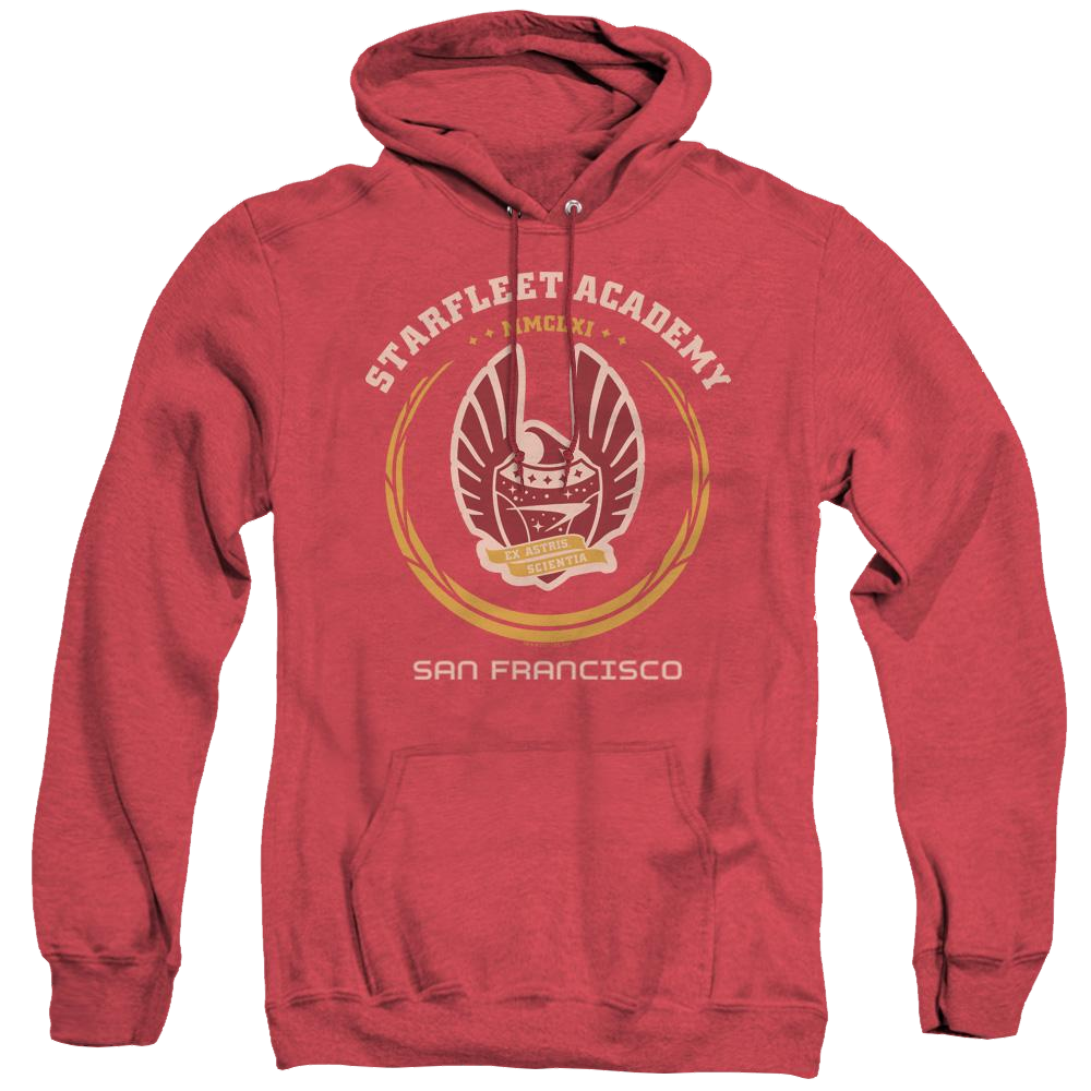 Star Trek The Original Series Academy Heraldry - Heather Pullover Hoodie Heather Pullover Hoodie Star Trek   