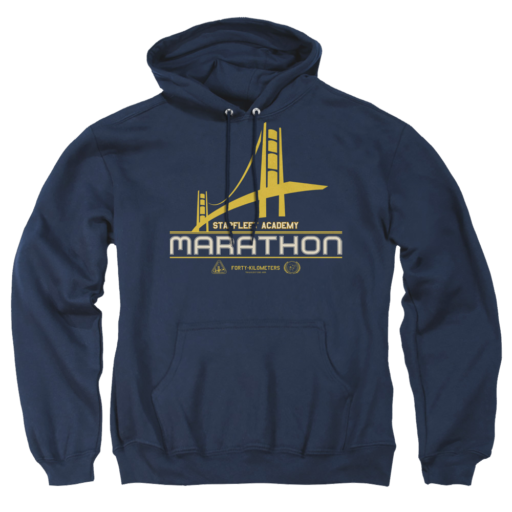 Star Trek Marathon Logo Pullover Hoodie Pullover Hoodie Star Trek   