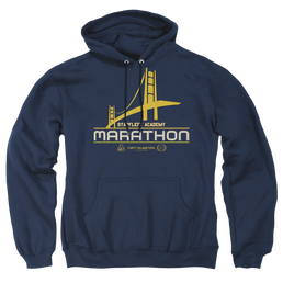 Star Trek Marathon Logo Pullover Hoodie Pullover Hoodie Star Trek   