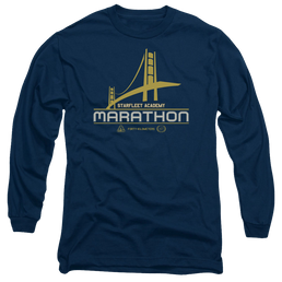 Star Trek Marathon Logo Men's Long Sleeve T-Shirt Men's Long Sleeve T-Shirt Star Trek   