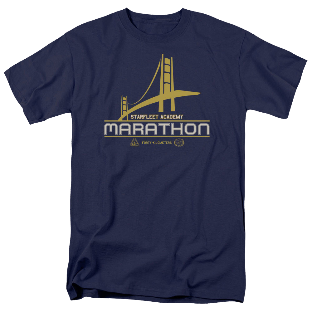 Star Trek Marathon Logo Men's Regular Fit T-Shirt Men's Regular Fit T-Shirt Star Trek   
