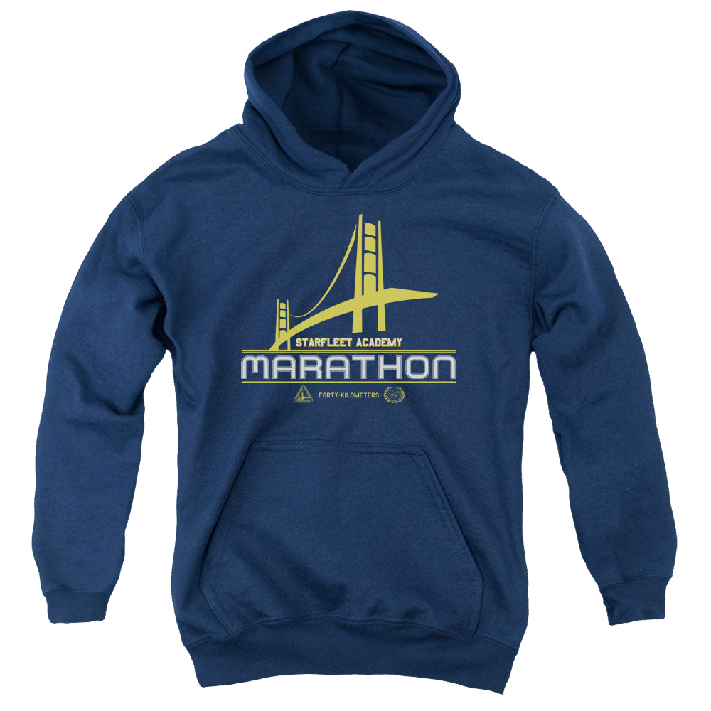 Star Trek The Original Series Marathon Logo - Youth Hoodie Youth Hoodie (Ages 8-12) Star Trek   