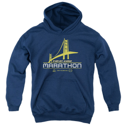 Star Trek The Original Series Marathon Logo - Youth Hoodie Youth Hoodie (Ages 8-12) Star Trek   