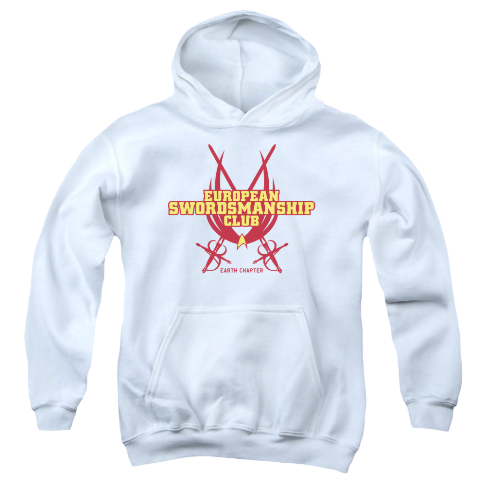 Star Trek The Original Series Swordsmanship Club - Youth Hoodie Youth Hoodie (Ages 8-12) Star Trek   