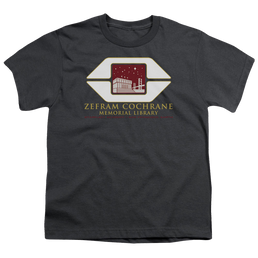 Star Trek The Original Series Cochrane Library - Youth T-Shirt Youth T-Shirt (Ages 8-12) Star Trek   