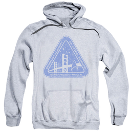 Star Trek The Original Series Distressed Logo - Pullover Hoodie Pullover Hoodie Star Trek   