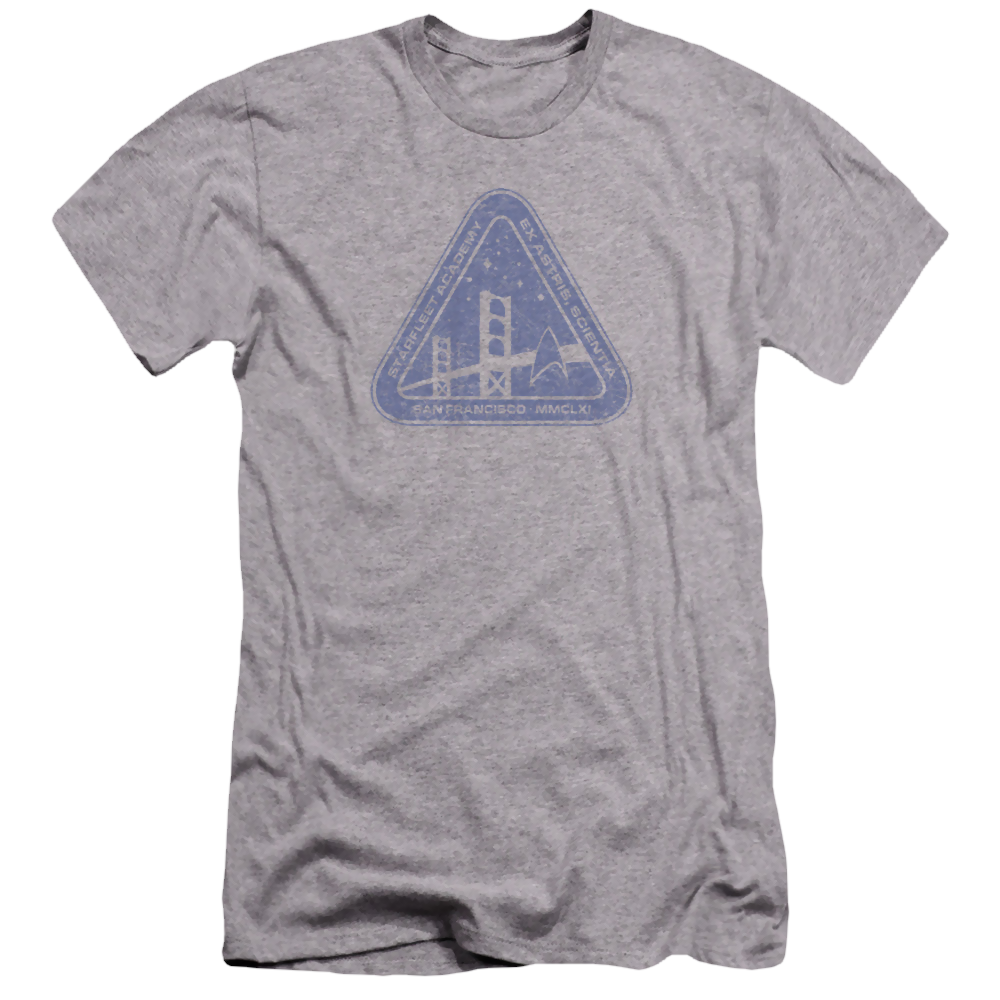 Star Trek The Original Series Distressed Logo - Men's Premium Slim Fit T-Shirt Men's Premium Slim Fit T-Shirt Star Trek   