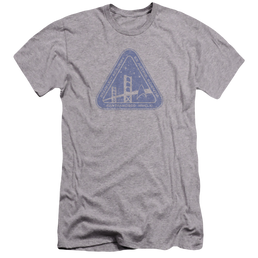 Star Trek The Original Series Distressed Logo - Men's Premium Slim Fit T-Shirt Men's Premium Slim Fit T-Shirt Star Trek   