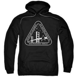 Star Trek White Academy Logo Pullover Hoodie Pullover Hoodie Star Trek   