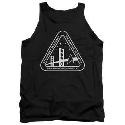 Star Trek White Academy Logo Men's Tank Men's Tank Star Trek   