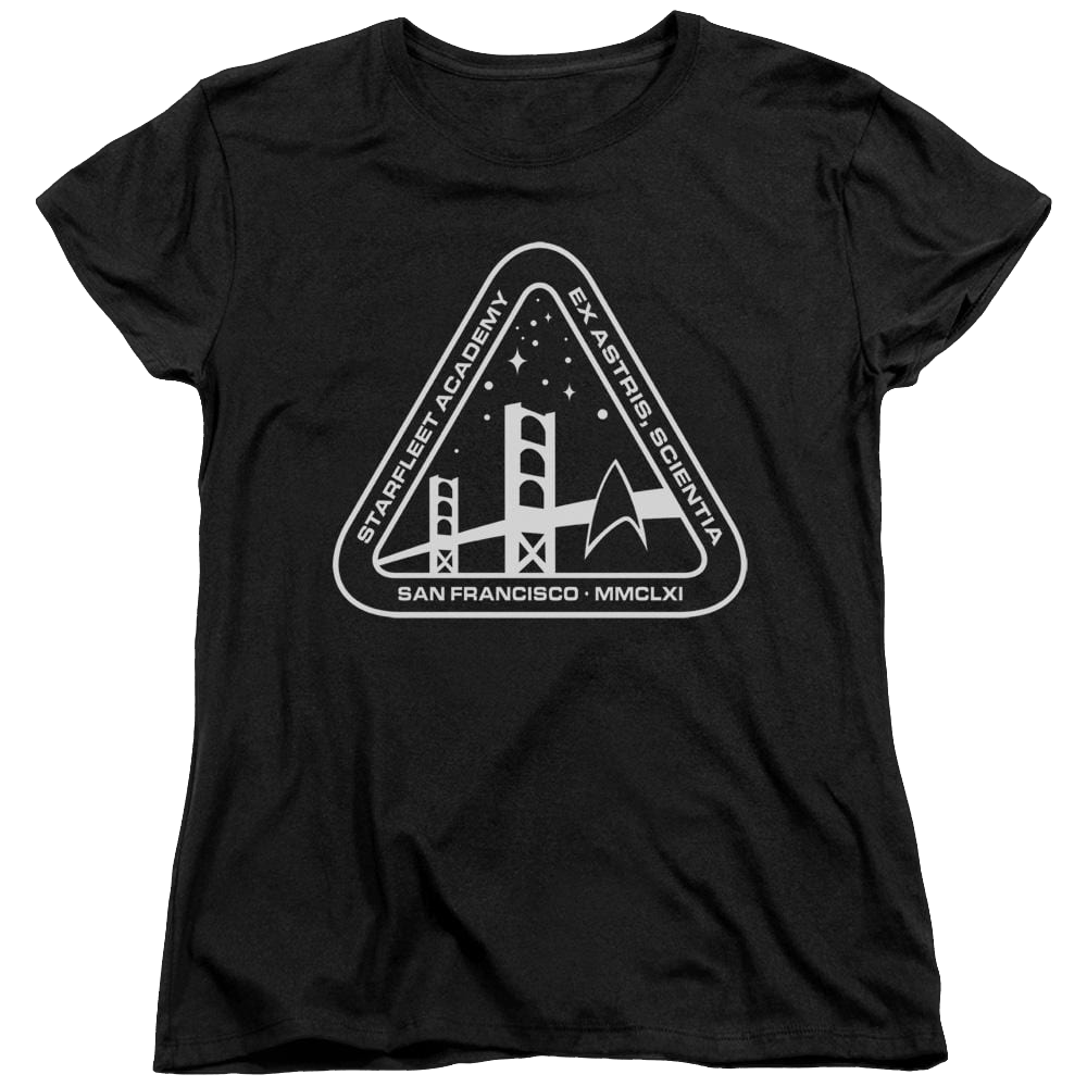 Star Trek White Academy Logo Women's T-Shirt Women's T-Shirt Star Trek   