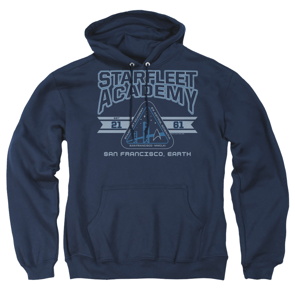 Star Trek Starfleet Academy Earth Pullover Hoodie Pullover Hoodie Star Trek   