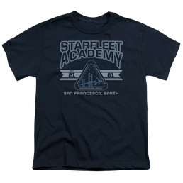 Star Trek The Original Series Starfleet Academy Earth - Youth T-Shirt Youth T-Shirt (Ages 8-12) Star Trek   