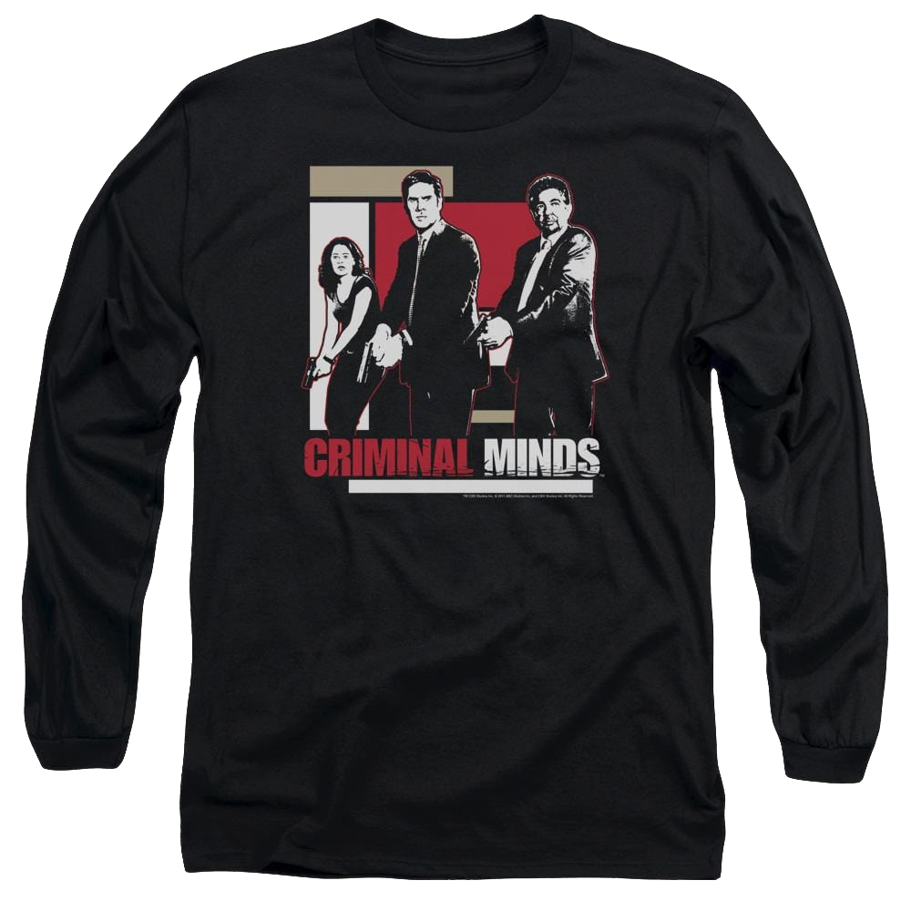 Criminal Minds Guns Drawn - Men's Long Sleeve T-Shirt Men's Long Sleeve T-Shirt Criminal Minds   
