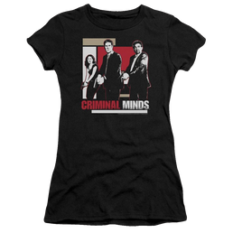 Criminal Minds Guns Drawn - Juniors T-Shirt Juniors T-Shirt Criminal Minds   