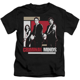 Criminal Minds Guns Drawn - Kid's T-Shirt (Ages 4-7) Kid's T-Shirt (Ages 4-7) Criminal Minds   