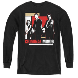 Criminal Minds Guns Drawn - Youth Long Sleeve T-Shirt Youth Long Sleeve T-Shirt Criminal Minds   