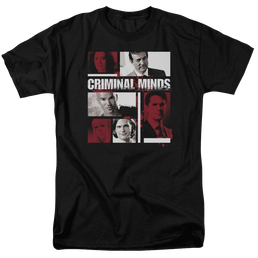 Criminal Minds Character Boxes - Men's Regular Fit T-Shirt Men's Regular Fit T-Shirt Criminal Minds   
