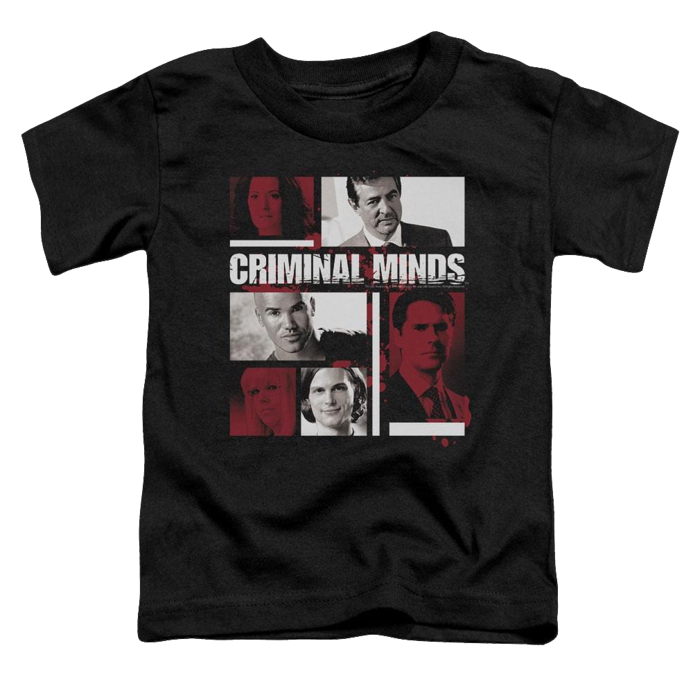 Criminal Minds Character Boxes - Toddler T-Shirt Toddler T-Shirt Criminal Minds   
