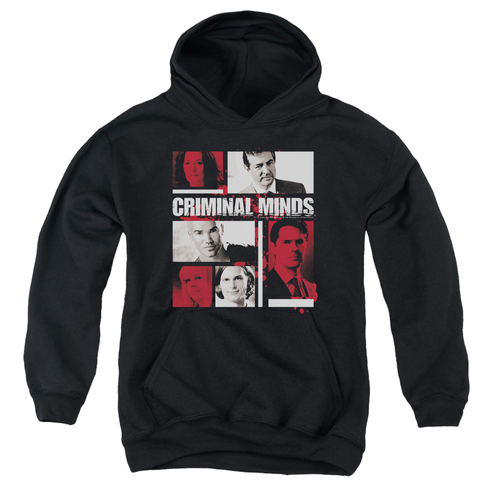 Criminal Minds Character Boxes - Youth Hoodie (Ages 8-12) Youth Hoodie (Ages 8-12) Criminal Minds   